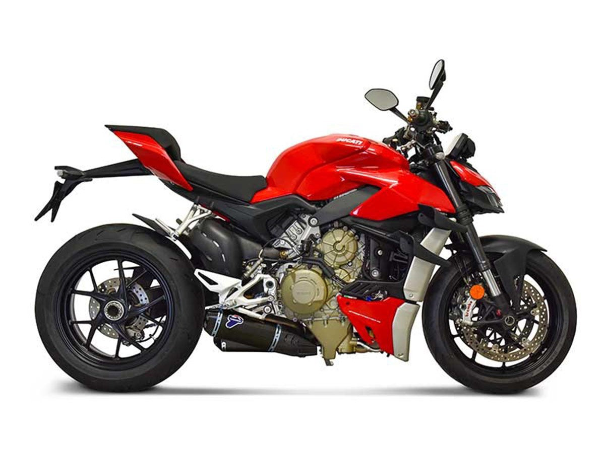 Termignoni D19909440INA Black Titanium Silencers Ducati Streetfighter V4