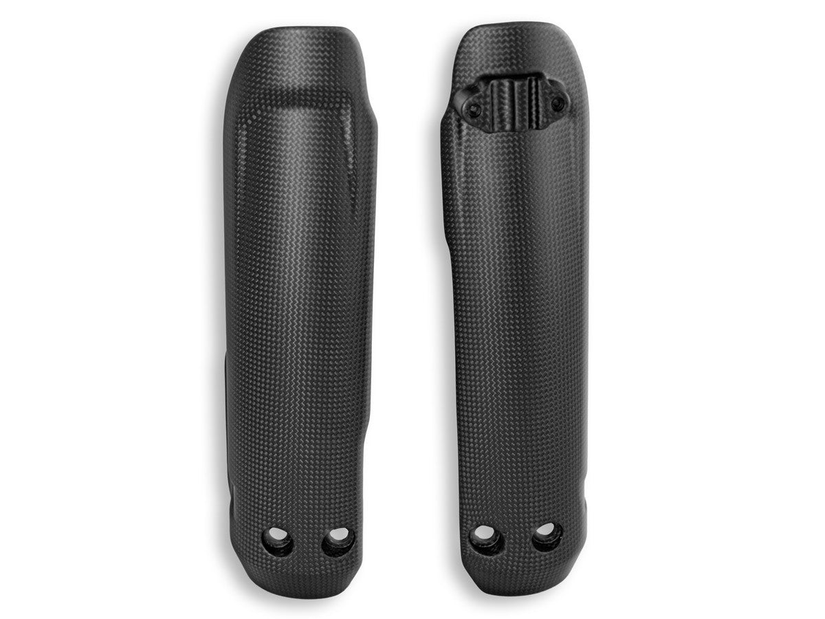 Ducabike DBK CRB150O HM 698 Mono Matt Carbon Front Fork Covers
