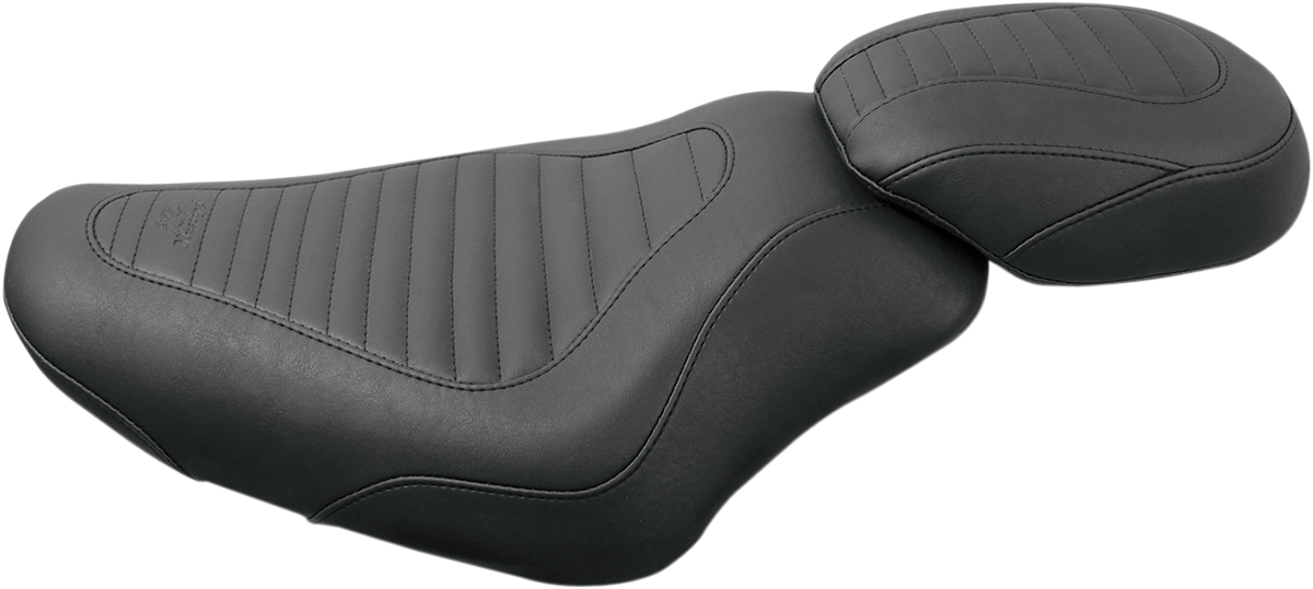 Mustang Tripper™ Solo Seat - Tuck And Roll - XL With 4.5 Gallon Tanks