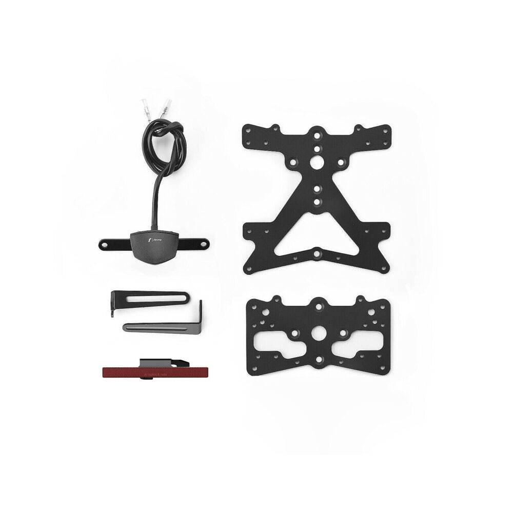 Rizoma Outside Street License Plate Support Kit