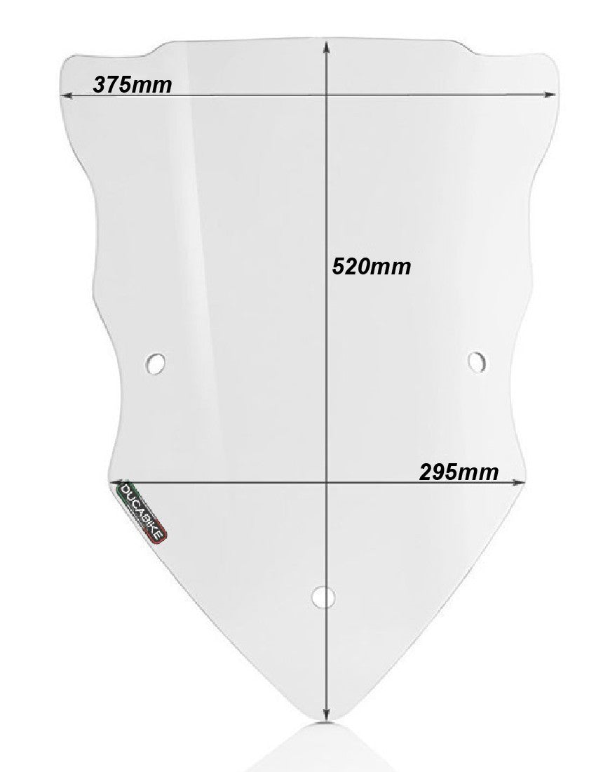 Ducabike DBK CUP06 MTS 15/19 Touring Windscreen