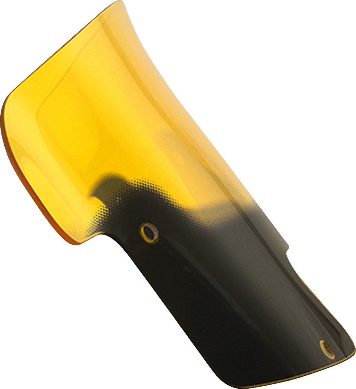 Klock Werks Kolor Flare™ Windshield - 8" - Yellow - Indian