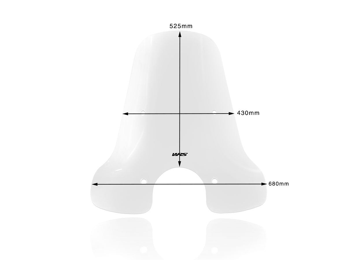 WRS Touring Windscreen Piaggio Vespa GTS 125 / 150 / 300 2014-2019