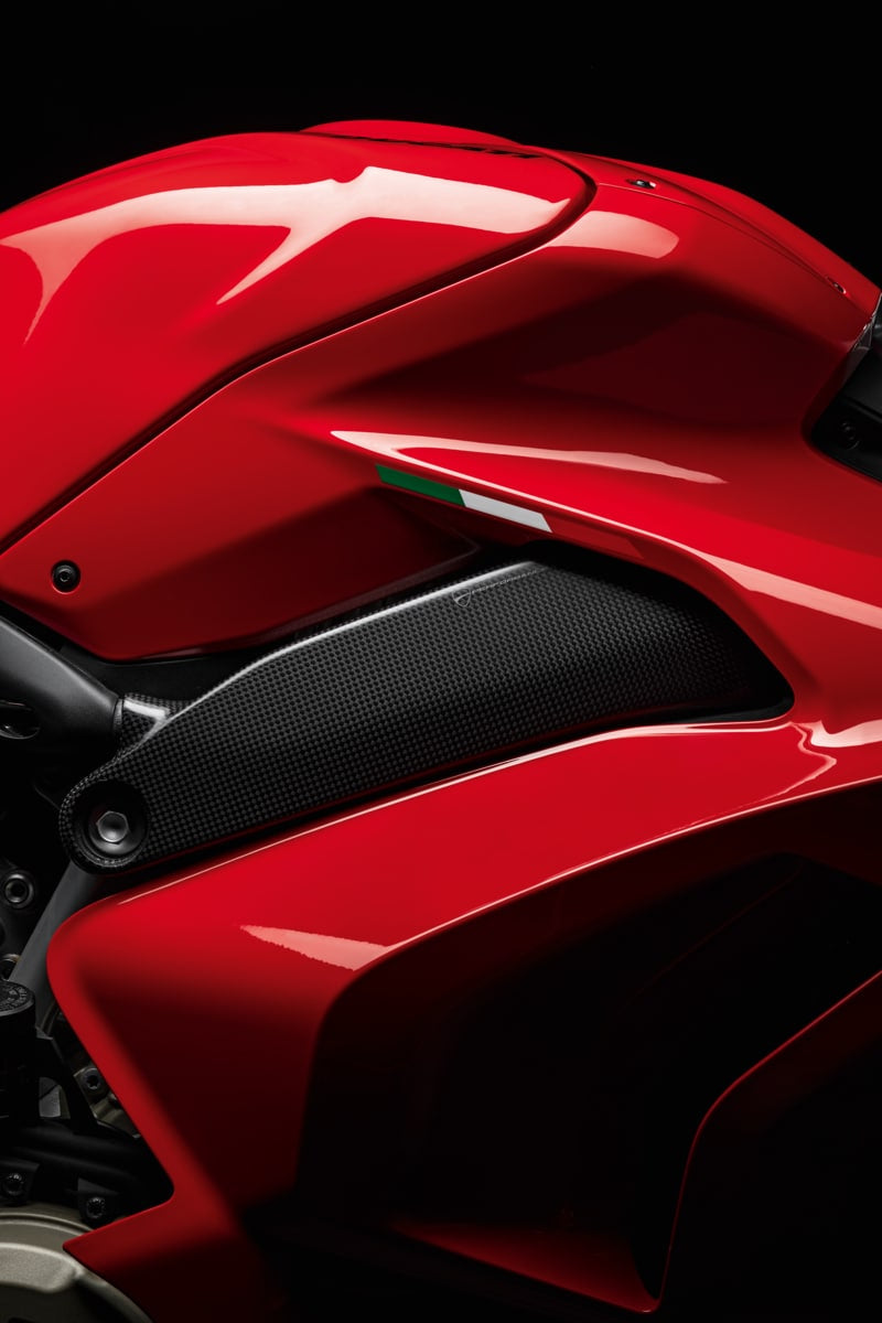 Ducati Performance Carbon Protections For Frame