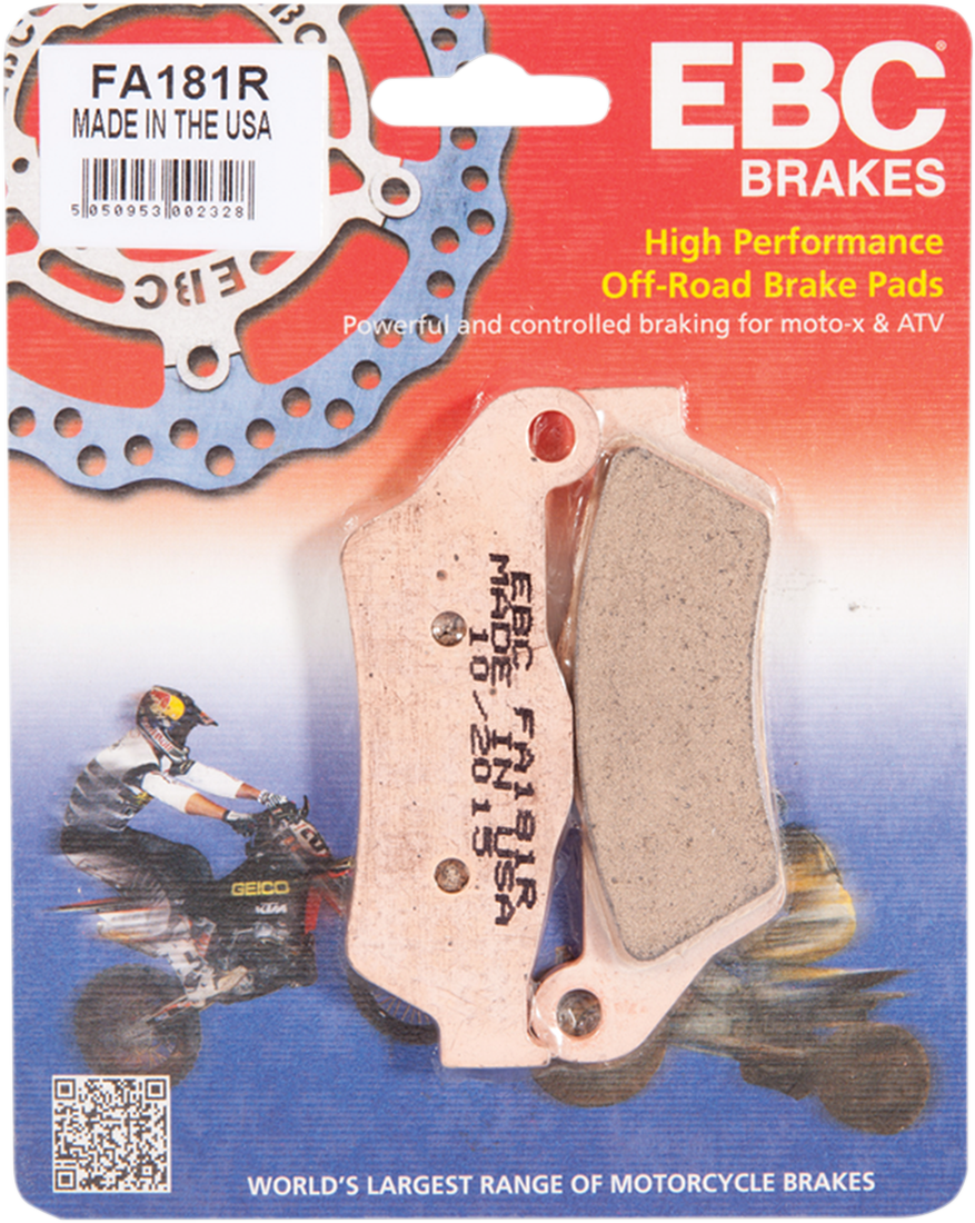 EBC Brakes Sintered "R" Brake Pads