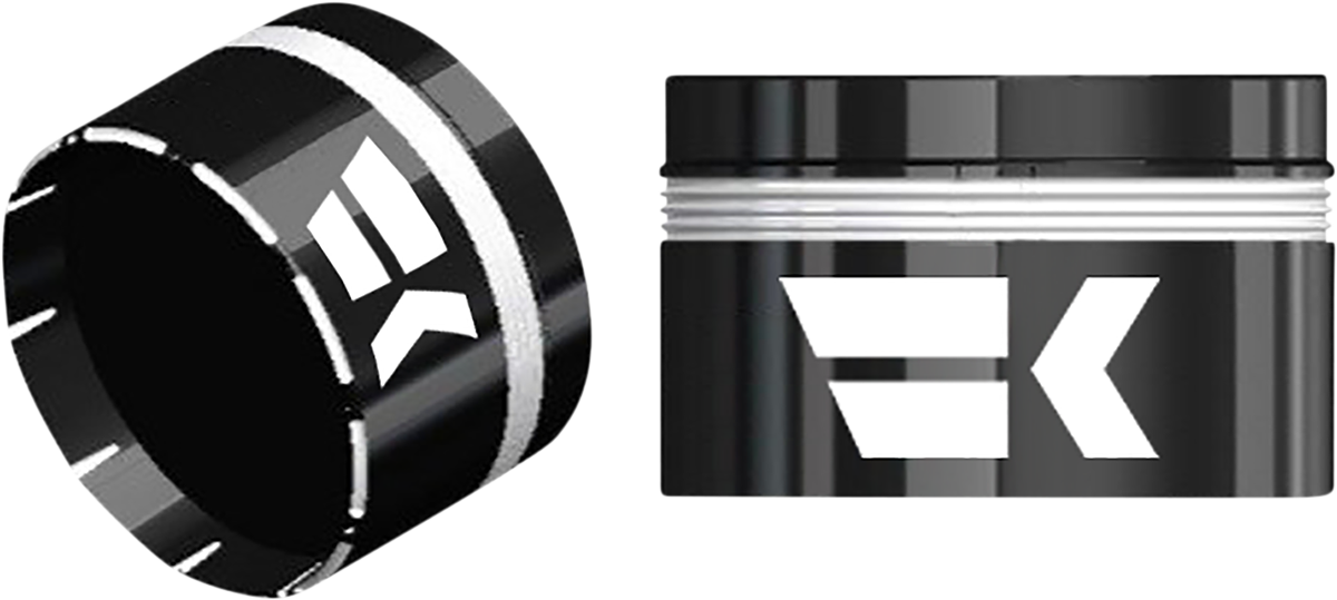 Khrome Werks Tracer Grips - Air Cushion - TBW - Black