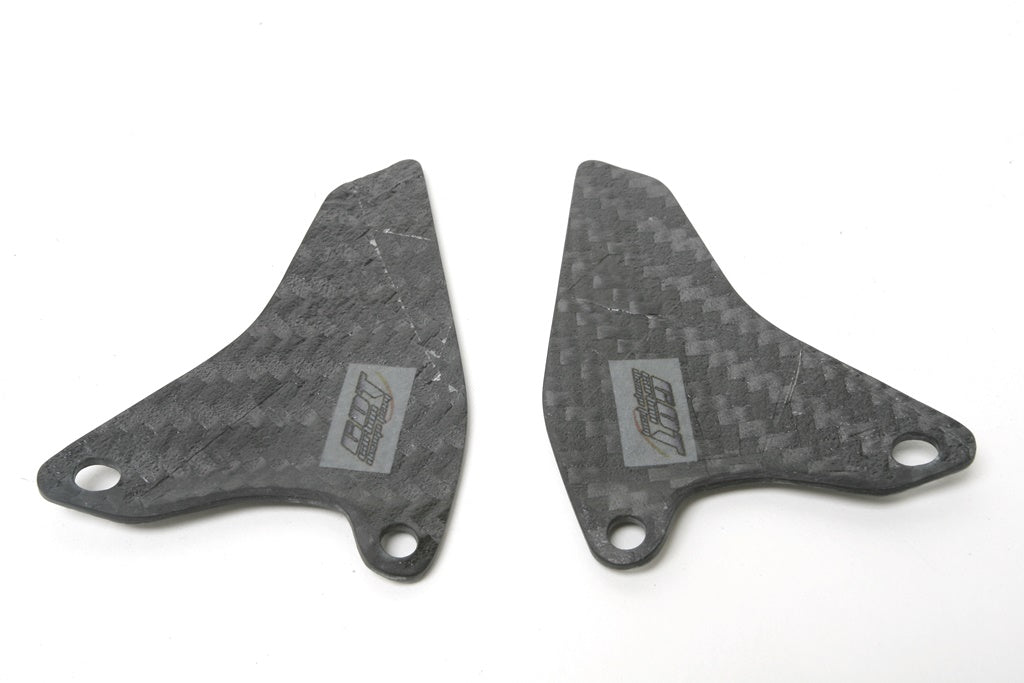 Fullsix Carbon HEEL GUARDS PAIR (No Holes)