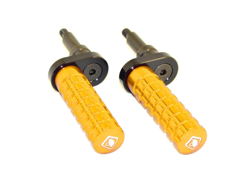 Ducabike DBK PPSCRA02 Adjustable Foot Pegs Scrambler - GOLD