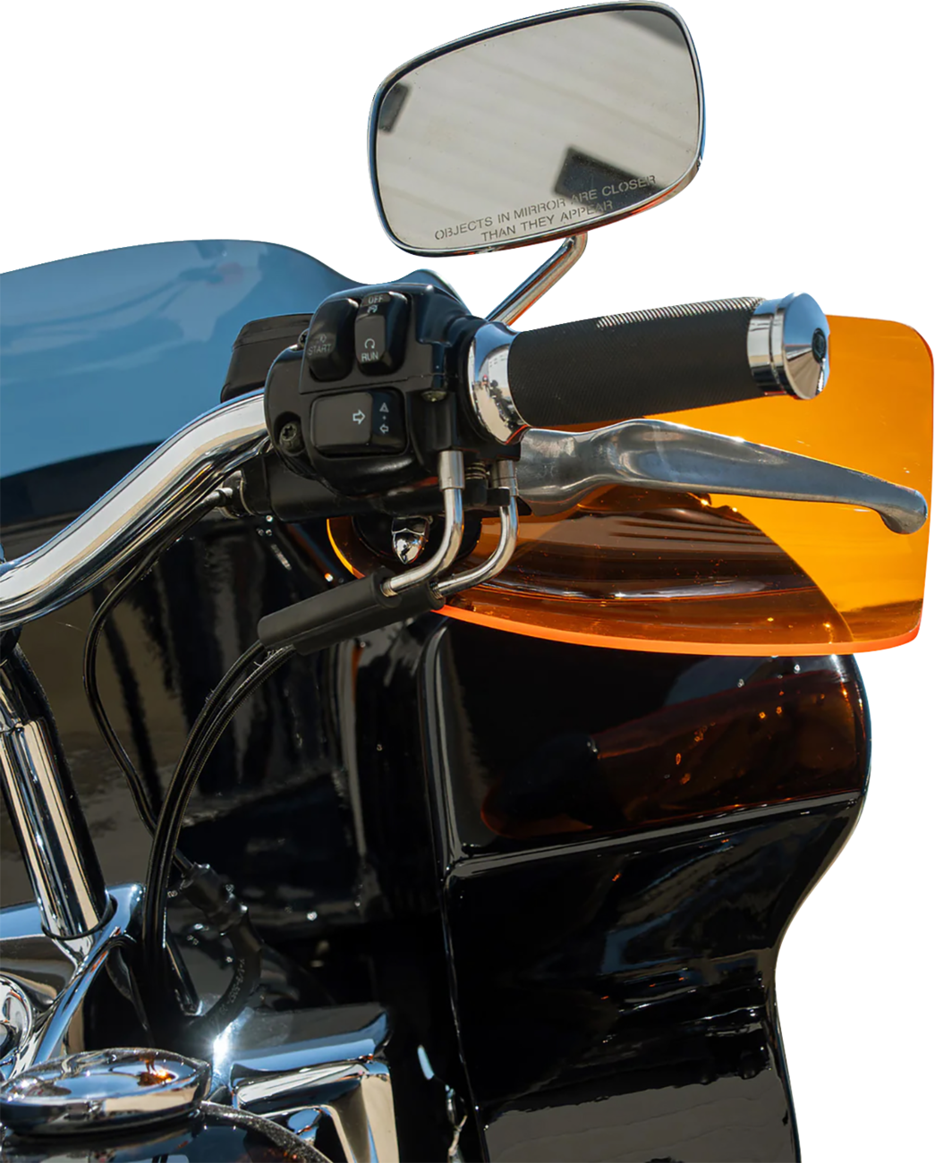 Klock Werks Flare® Handguards - '23-'25 Harley-Davidson - Orange