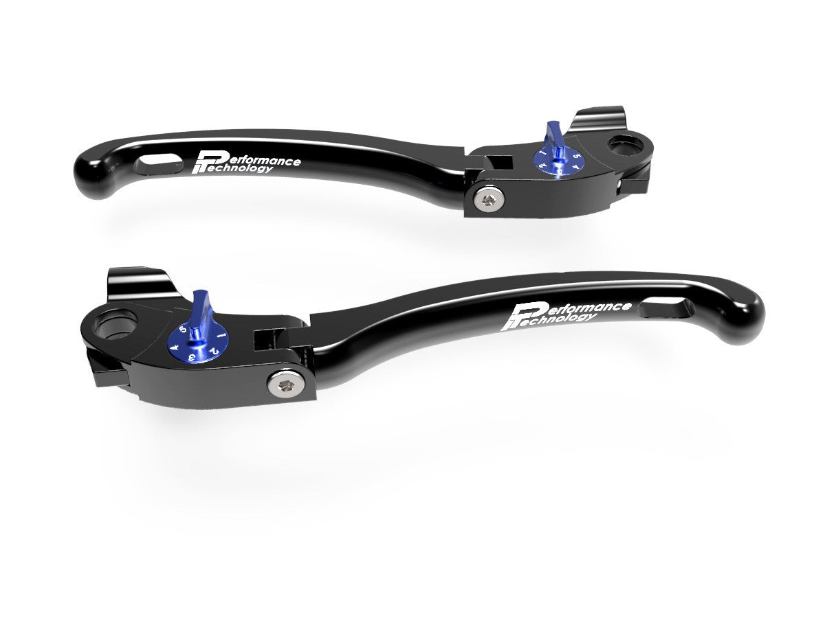 Ducabike DBK LE03 Brake / Clutch Adjustable Levers Eco GP 1 - BLUE