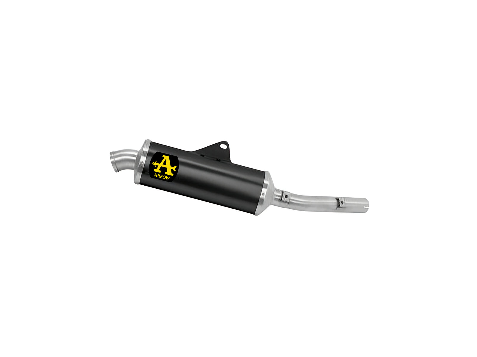 Arrow 72662AON Indy Race Aluminium Dark Slip On With Steel End Cap
