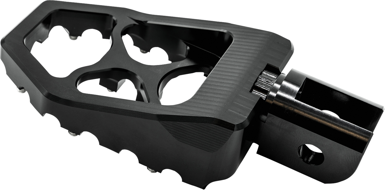Burly Brand MX Evolution Driver Pegs - Black - Softail