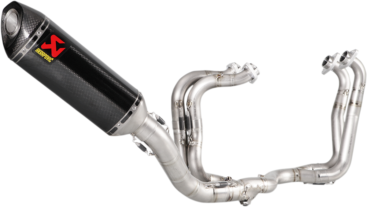 Akrapovic Evolution Exhaust - Titanium/Carbon Fiber