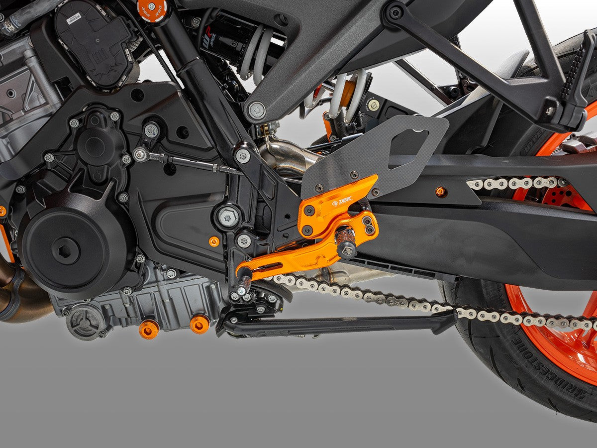 Ducabike DBK PRKTM01 KTM 990 Duke Adjustable Pilot Rearsets Kit