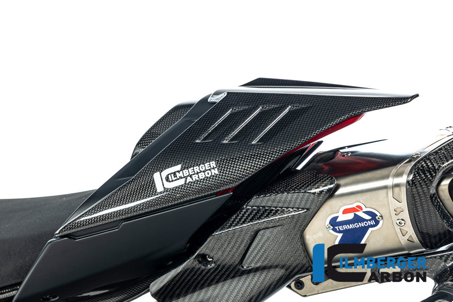 Ilmberger Carbon Single Seat Unit Special Grey Ducati V4 Panigale / Streetfighter - Gloss