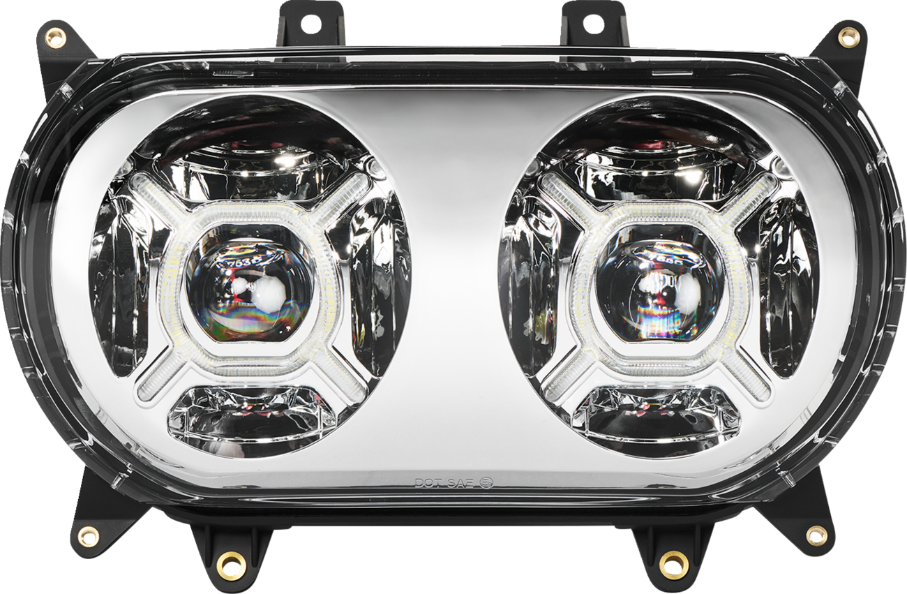 Custom Dynamics ProGLOW™ Double-X LED Headlight