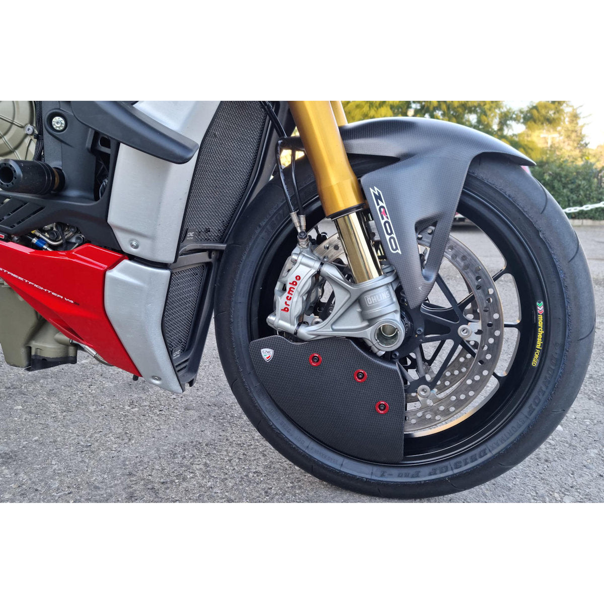 CNC Racing GP EVO Aero Wheel Cover Kit for Panigale V4 V4S V4R SP SP2