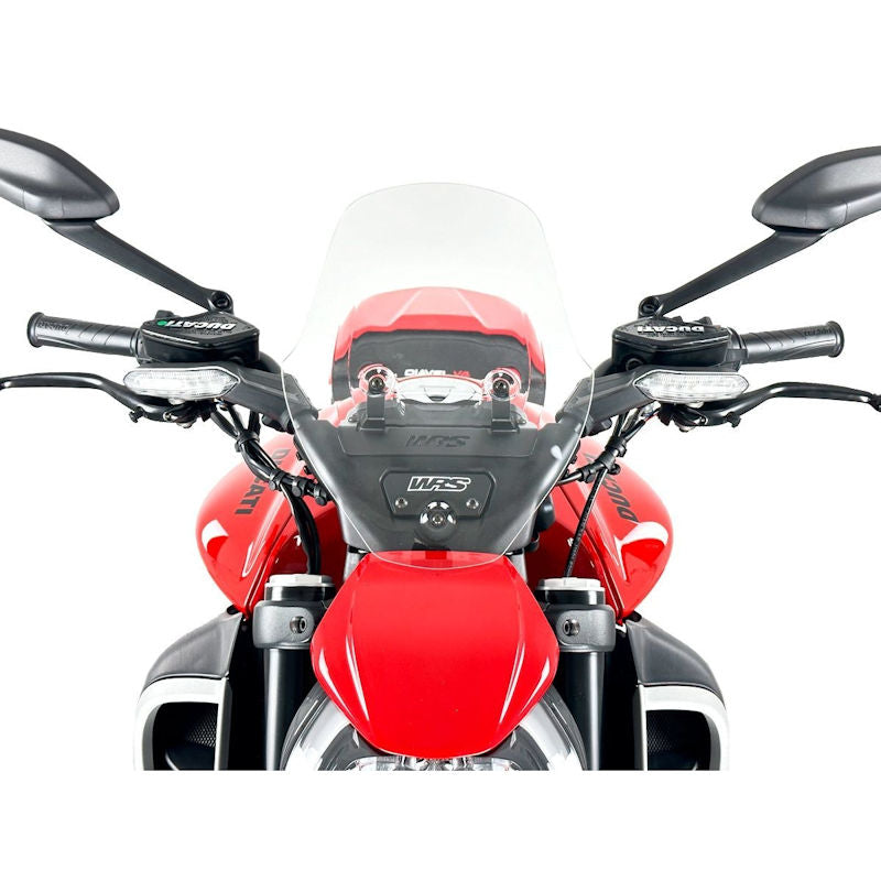 WRS Tall Touring Windscreen for Ducati Diavel V4