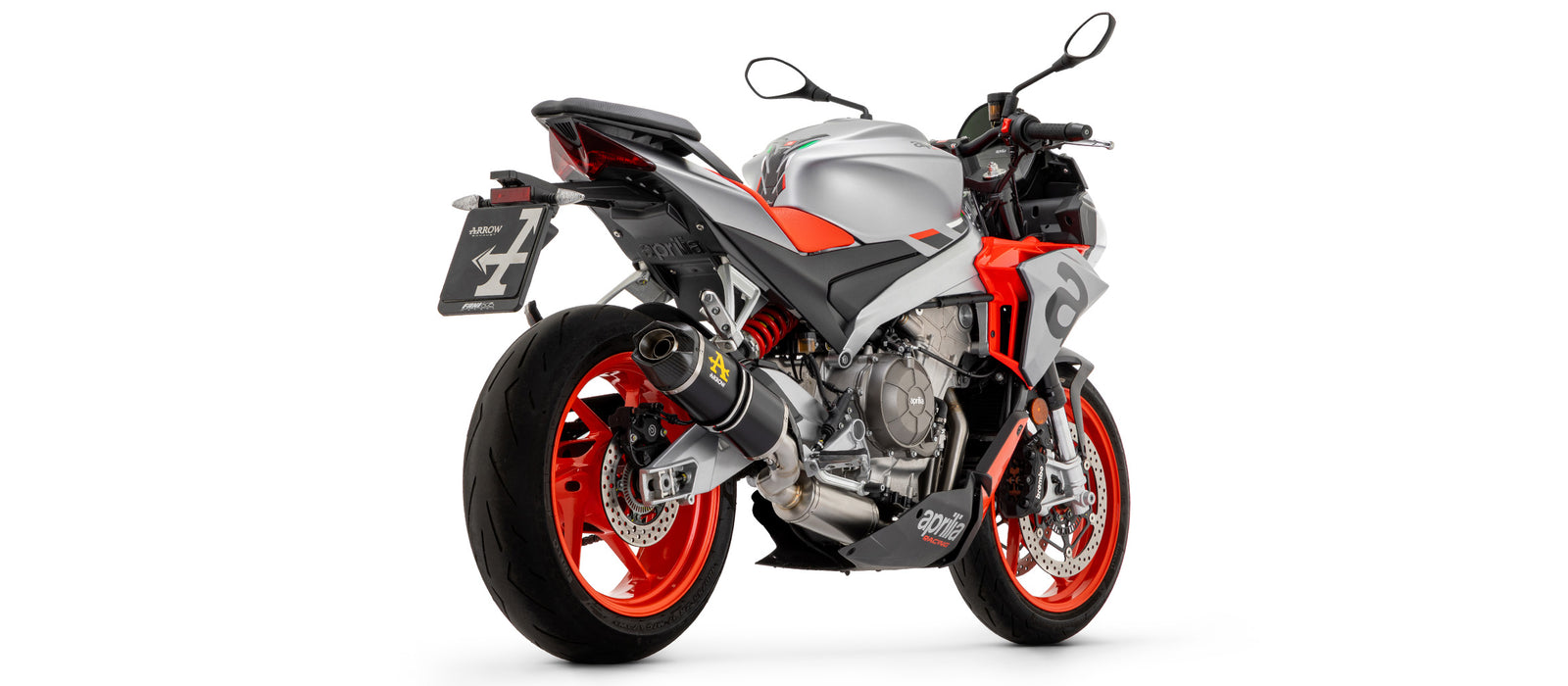 Full System With Indy Race Aluminium Dark" Slip On"