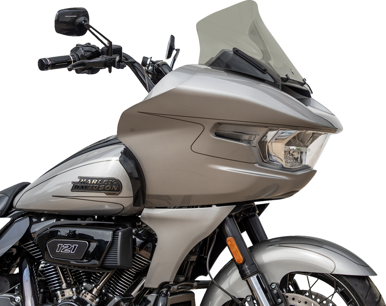 Klock Werks Pro-Touring Flare® Windshield - 12" - Tint - '23-'25 FLTRX