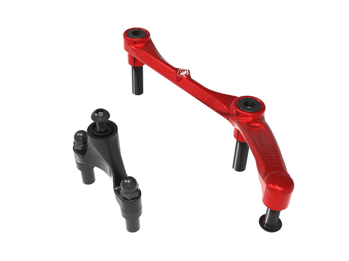 Ducabike DBK Steering Damper Bracket Ducati Streetfighter / Monster V2 2025 - Red
