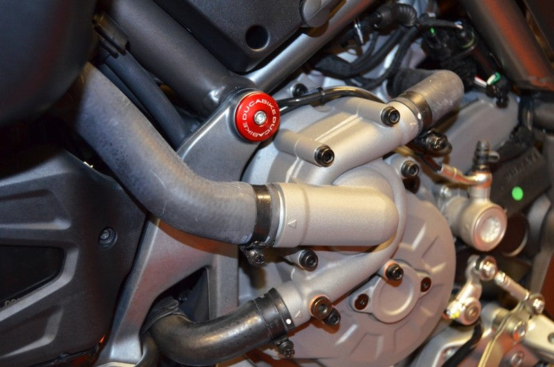 Ducabike DBK TTMTSE15 Kit Frame Caps MTS Enduro - RED