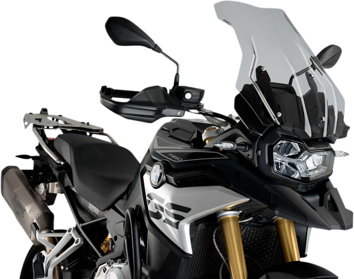 PUIG HI-Tech Parts Touring Windscreen - 21-1/4" - Smoke - BMW