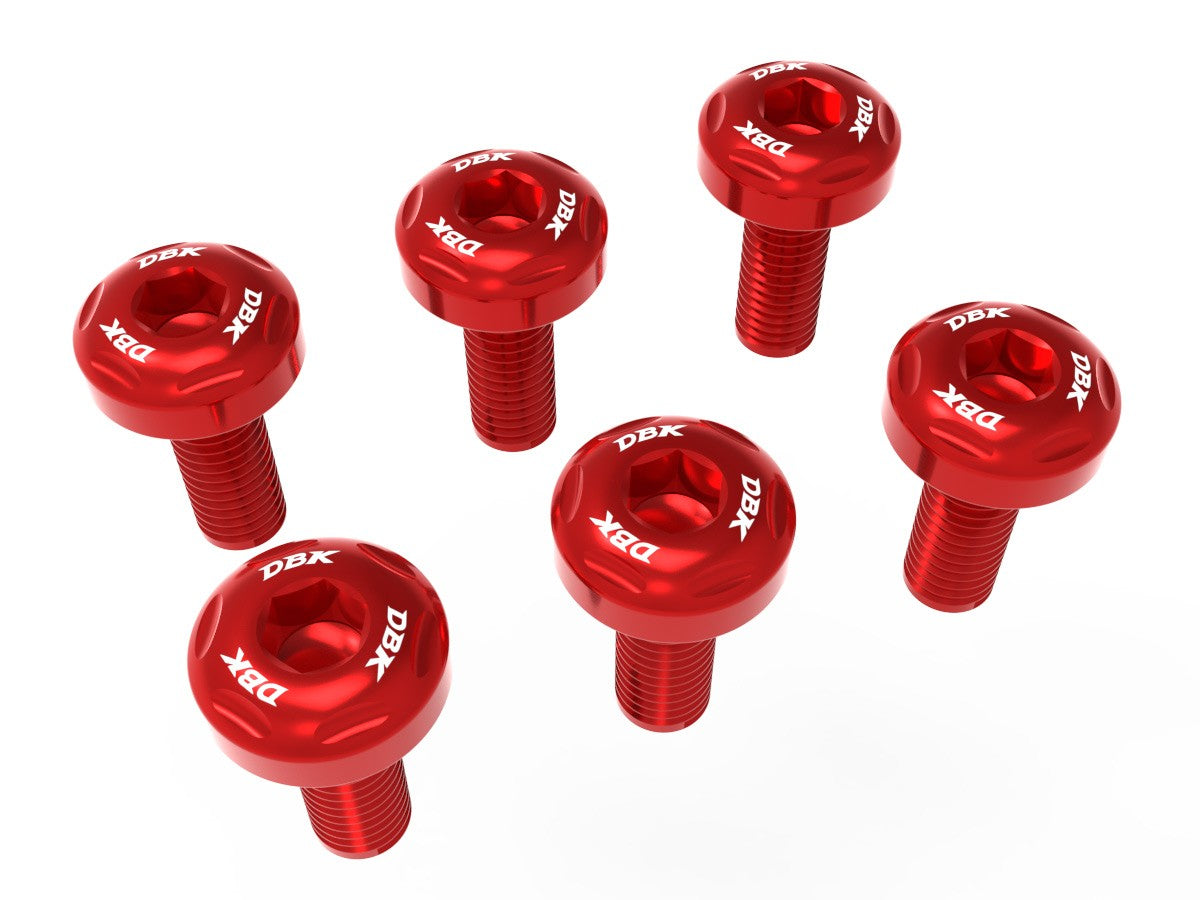 Ducabike DBK KVT114 Panigale V2 MY 2025 Dashboard Screws Kit - Red