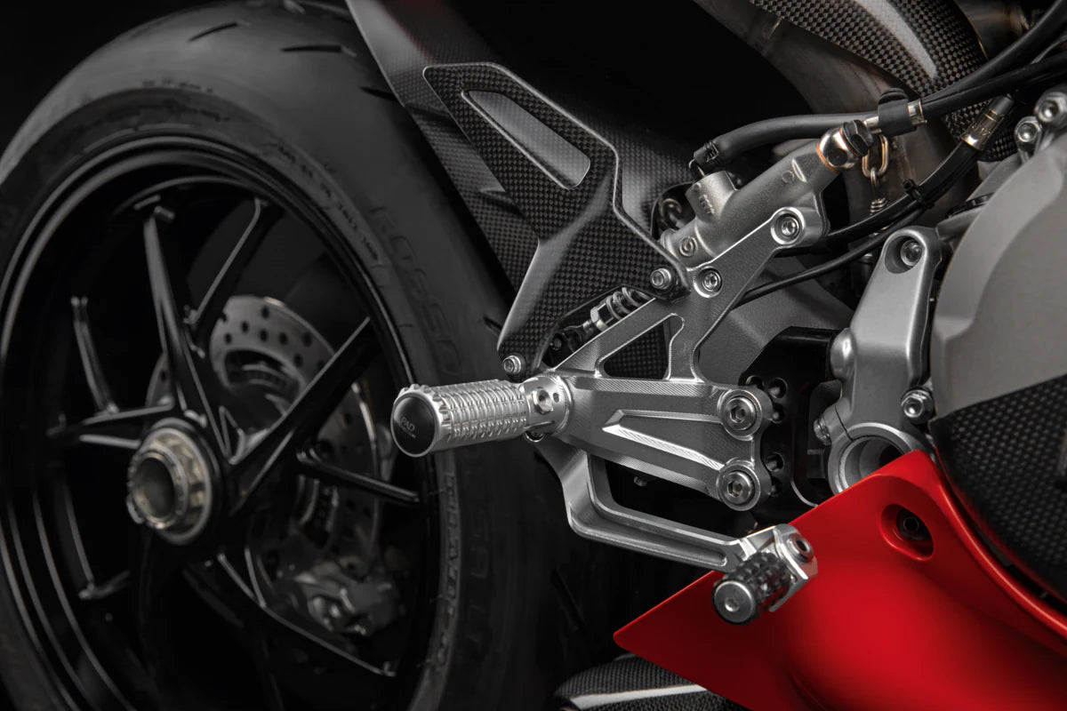 Ducati Performance Adjustable Rider Footpegs In Aluminium