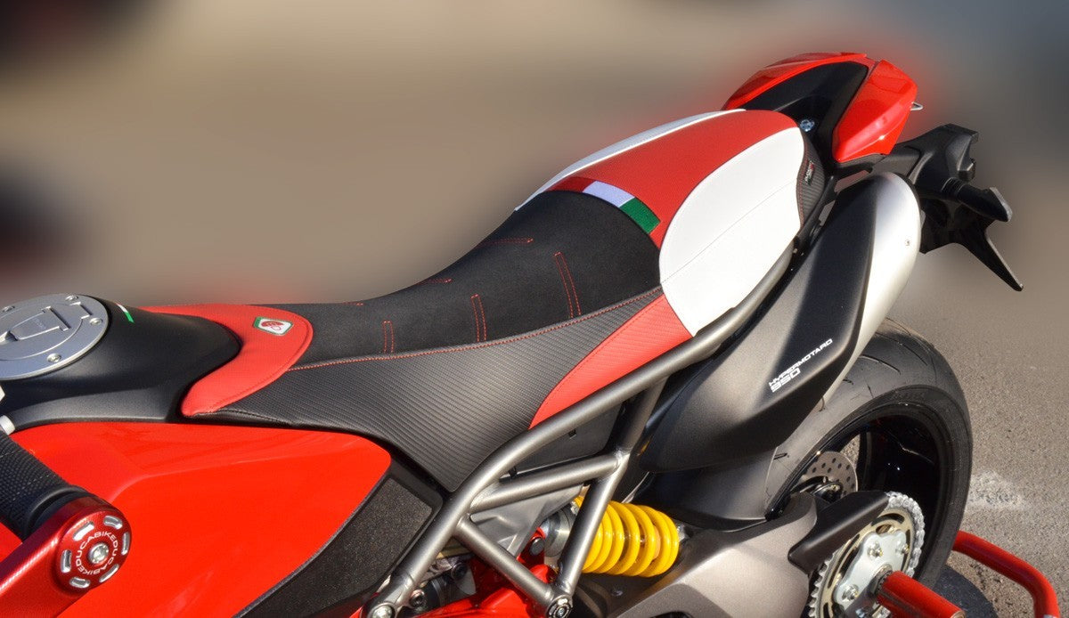 Ducabike DBK CSHMC02 Hypermotard 950 Comfort Seat Cover - BLACK-RED
