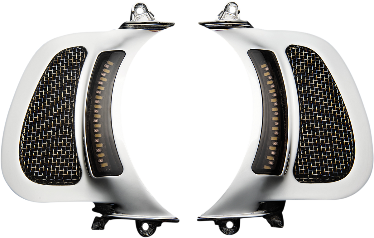 Custom Dynamics Genesis® 4 Dynamic LED Road Glide® Vent Inserts