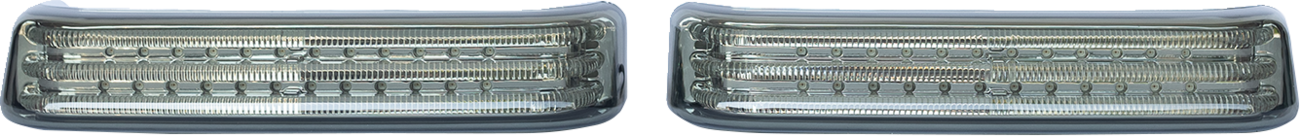 Custom Dynamics Saddlebag Lights - Chrome/Smoke