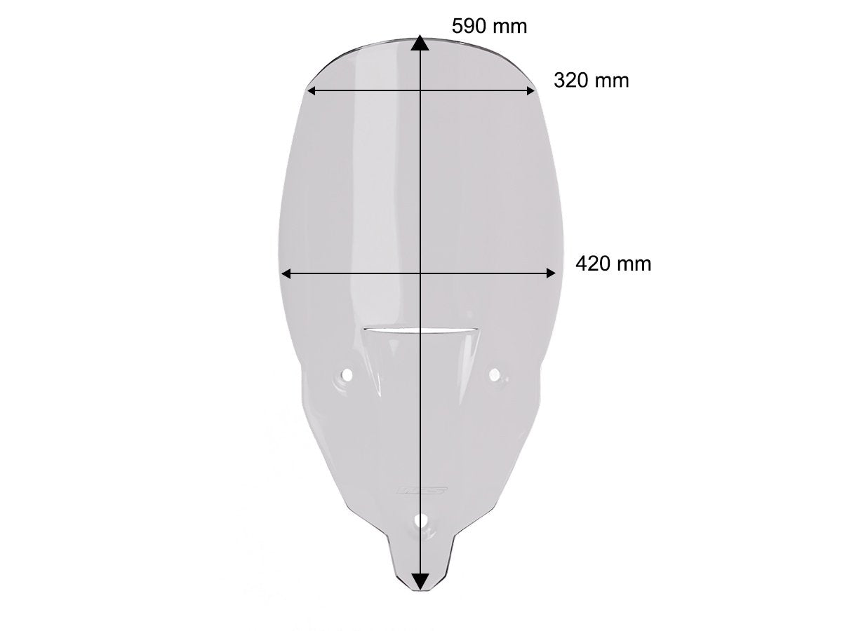 WRS Touring Windscreen Triumph Tiger Sport 800 2025