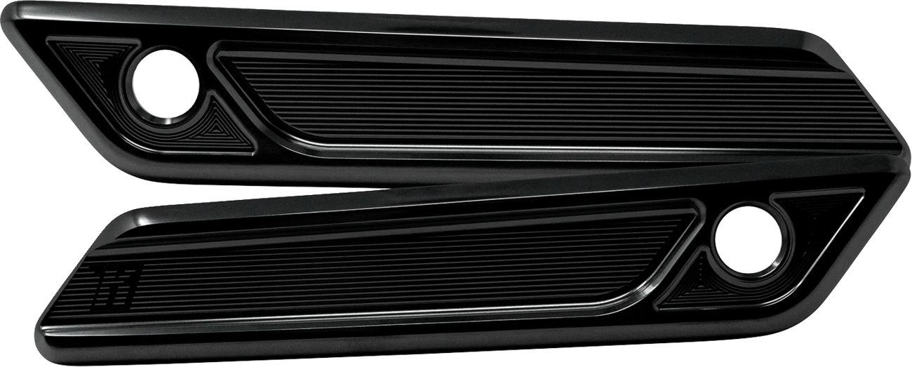 Kodlin USA Saddlebag Latch Covers - Gloss Black - FLHX/FLTR - '23-'25