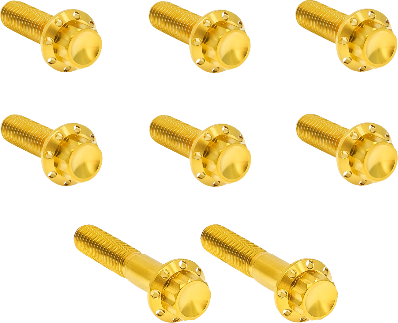 Arlen NESS Transmission Trap Door Titanium 12-Point Bolt Kit — For 6-Speed Transmission