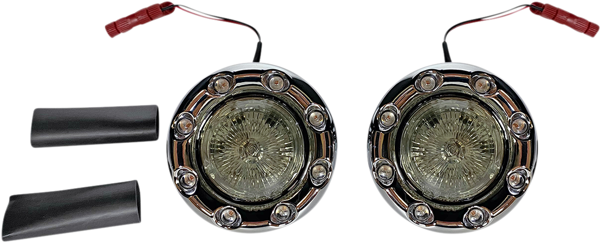 Custom Dynamics ProBEAM® Bullet Ringz™ LED Rear Turn Signals For Scout