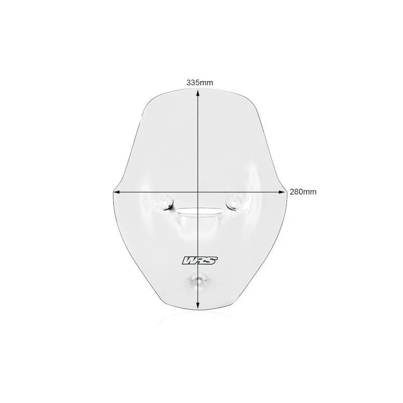 WRS Tall Touring Windscreen For Ducati Diavel V4