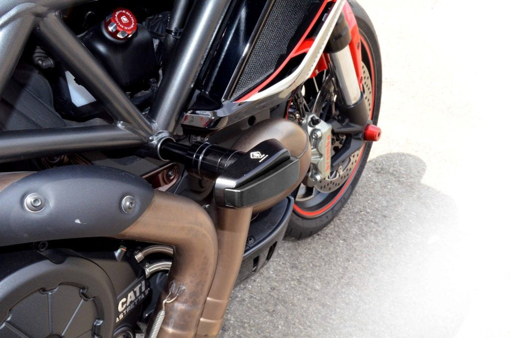 Ducabike DBK Ptdv01 Diavel Protection Frame - BLACK-BLACK