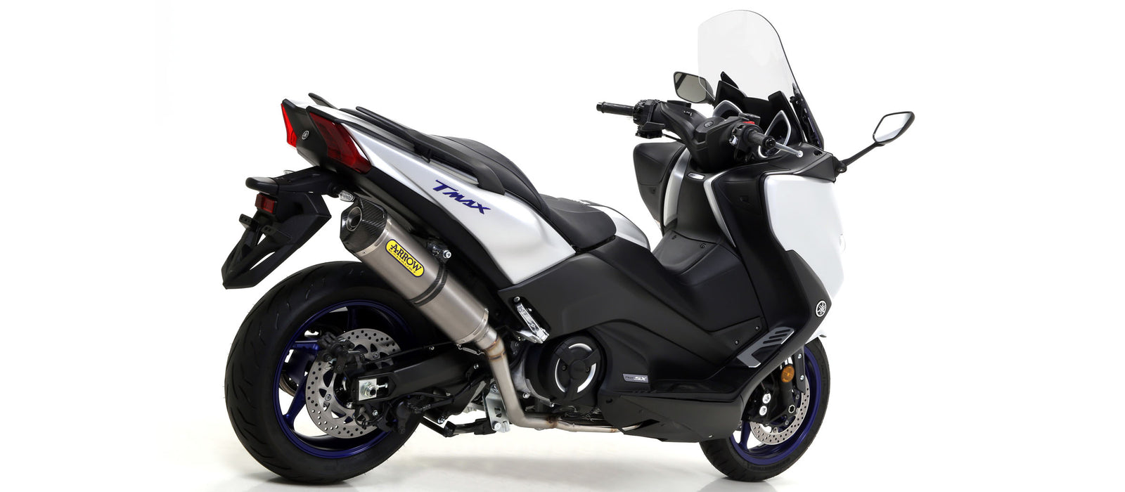 Race-Tech Titanium Slip On With Carbon End Cap