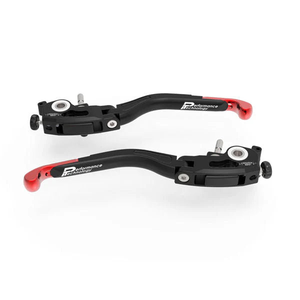 Ducabike DBK Adjustable Ultimate Levers Set For Panigale V4 V4S V4R - Red