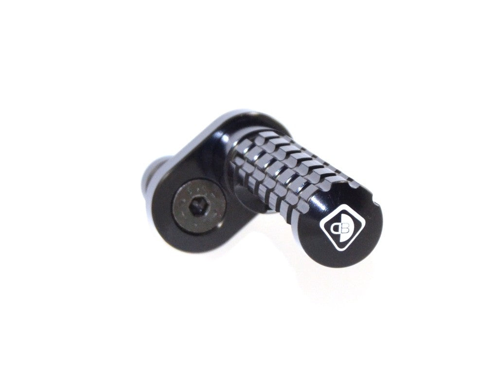 Ducabike DBK PPSCRA02 Adjustable Foot Pegs Scrambler - BLACK