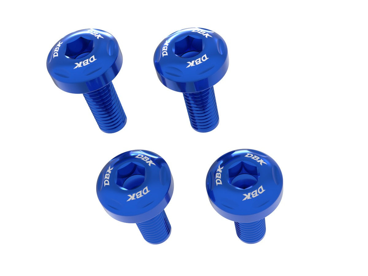 Ducabike DBK KVT94 BMW R1300GS Adventure Trim Frame Triangle Screws Kit - BLUE