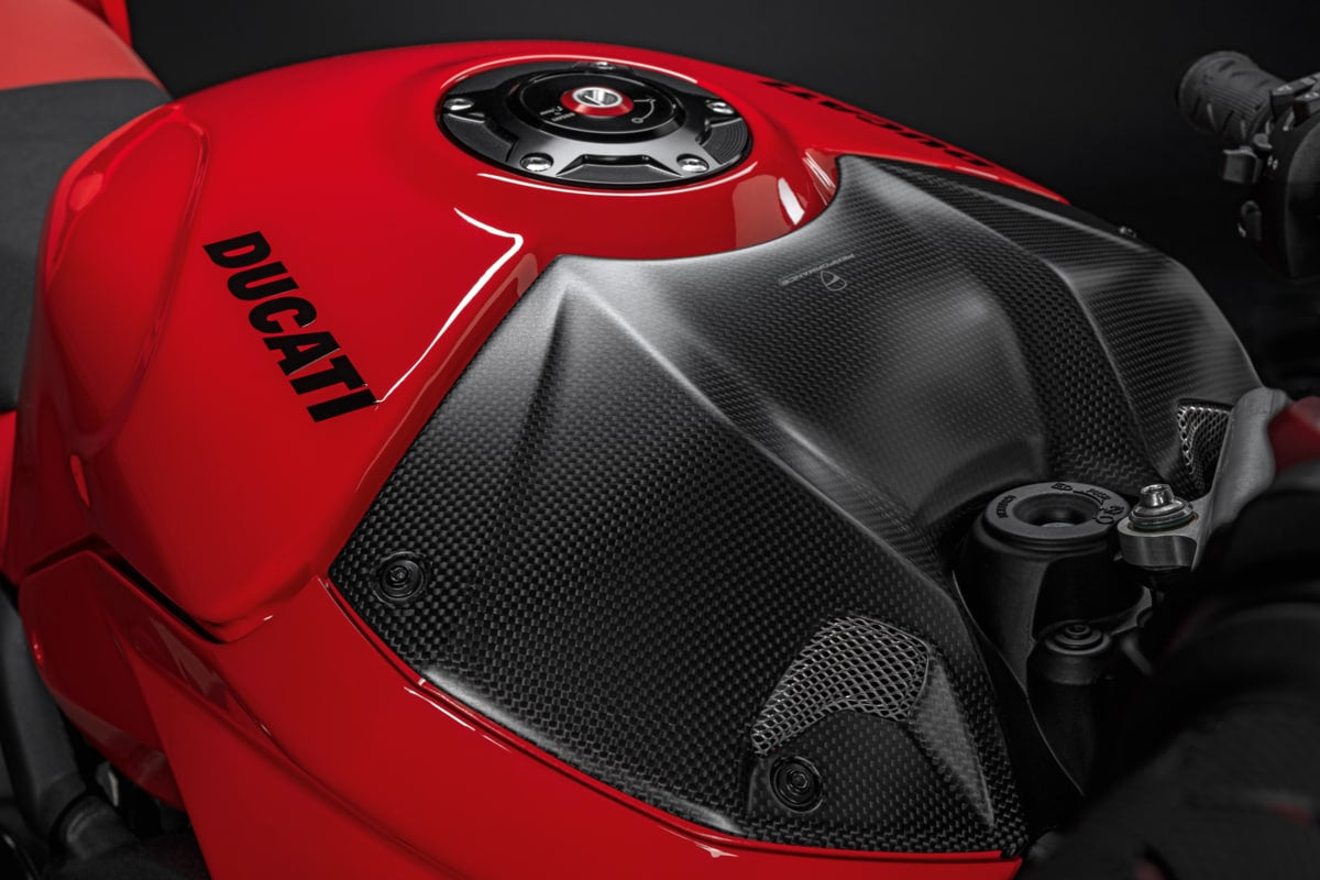 Ducati Performance Carbon Tank Cover
