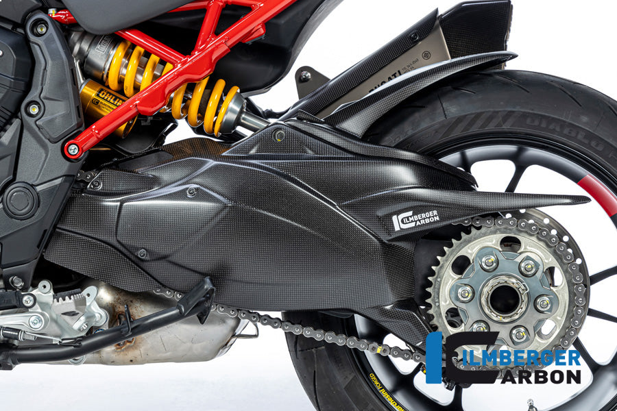 Ilmberger Carbon Swingarm Cover With Chainguard Matt MTS/PP/RS