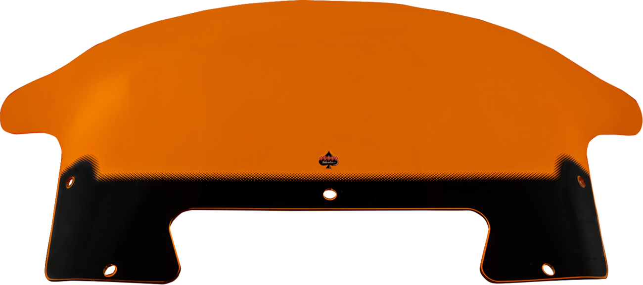 Klock Werks Windshield - 9" - Orange - Chieftain PowerPlus/Roadmaster PowerPlus