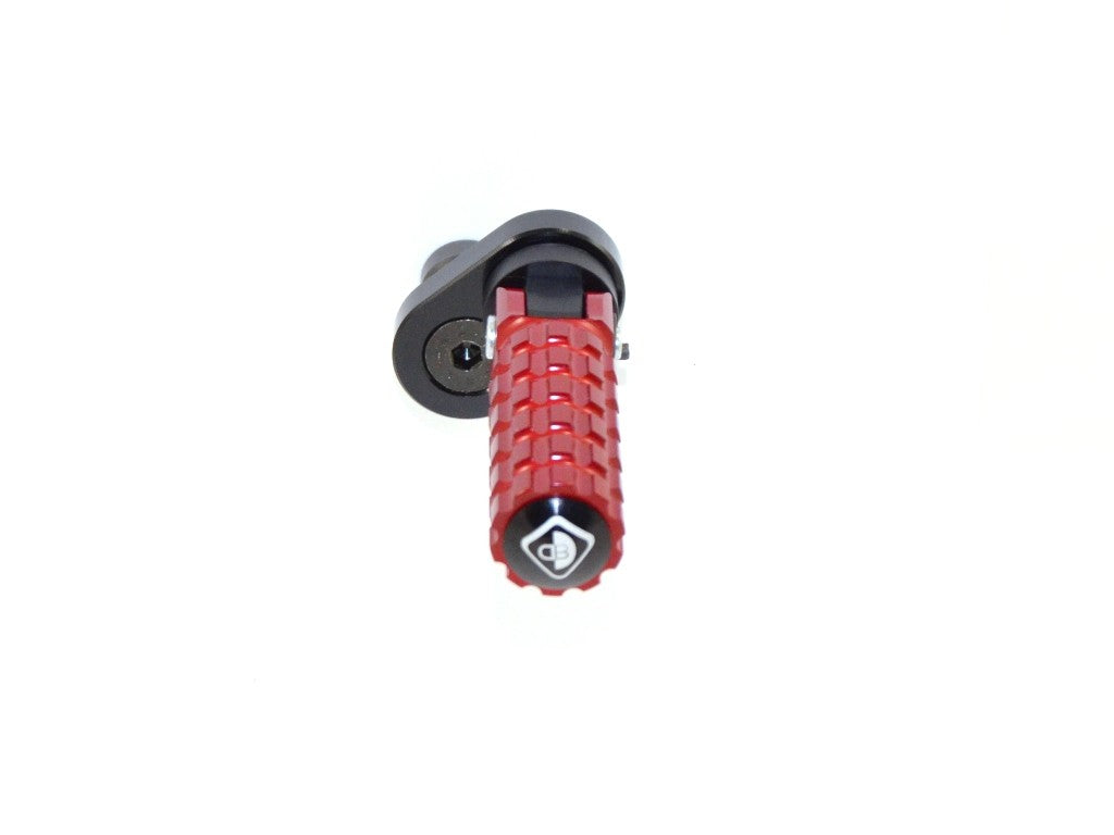 Ducabike DBK PPSCRA01 Adjustable Foot Pegs Scrambler - RED