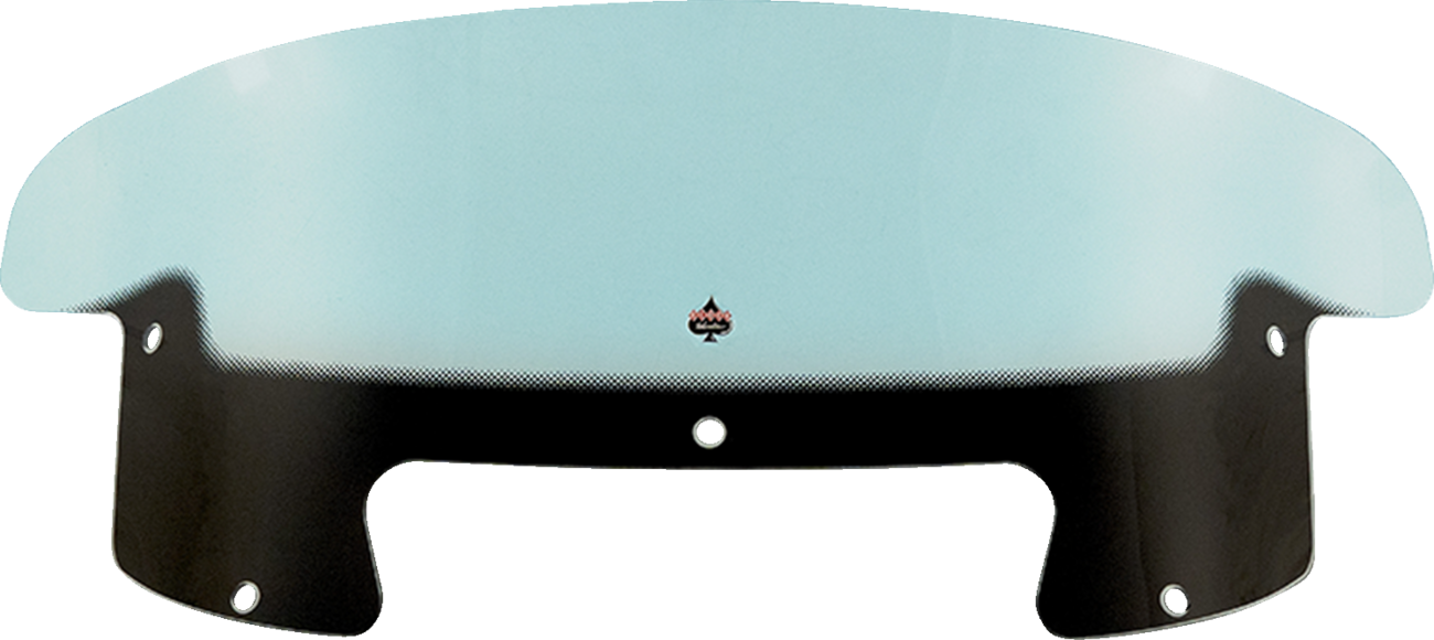 Klock Werks Ice Flare® Windshield - 8" - Blue - '20-'25 Indian