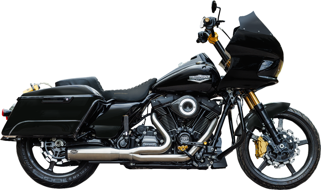 S&S Cycle 2-Into-1 Qualifier Exhaust System