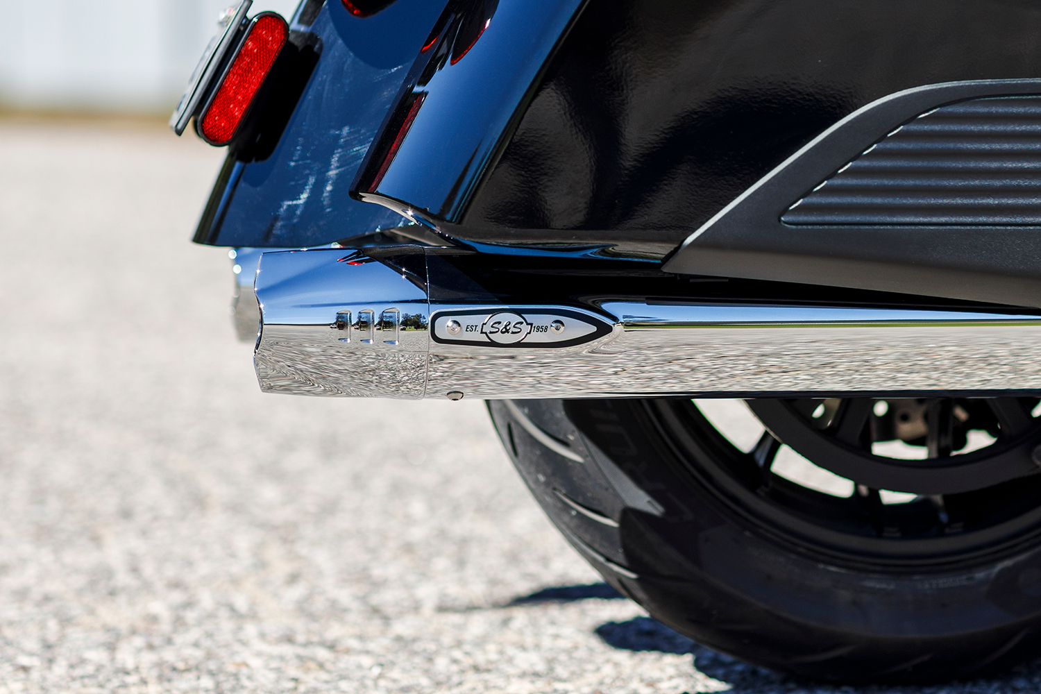 S&S Cycle 4" Broadhead Slip-On Mufflers
