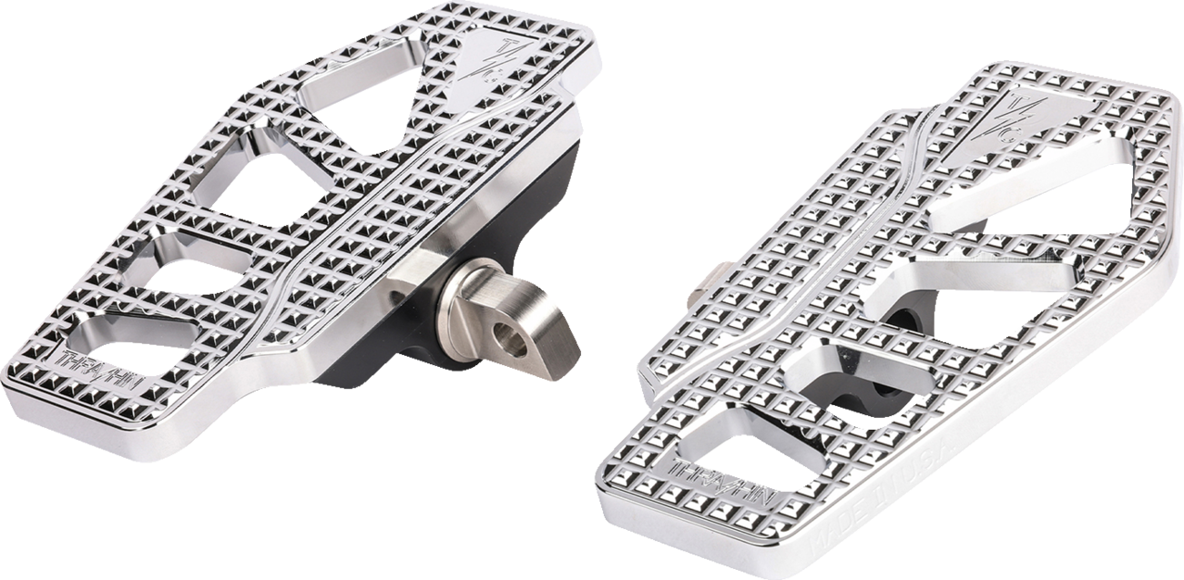 Thrashin Supply CO. Apex Mini Floorboards - Male Mount - Chrome